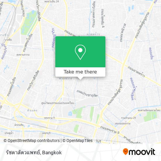 รัชดาสัตวแพทย์ map