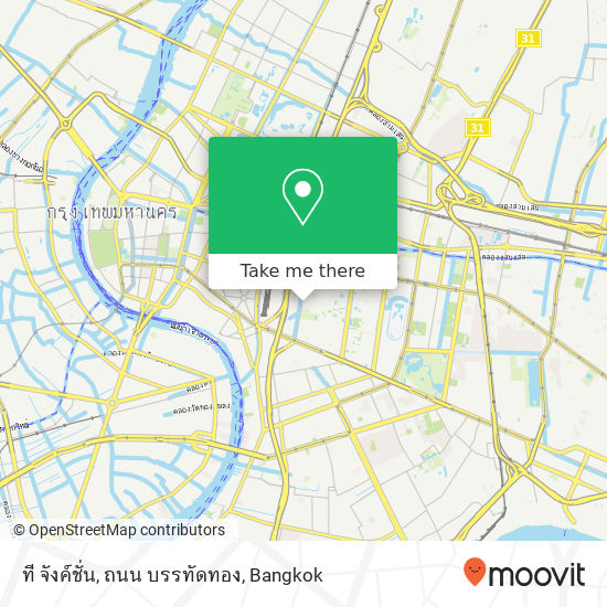 ที จังค์ชั่น, ถนน บรรทัดทอง map