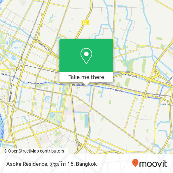 Asoke Residence, สุขุมวิท 15 map