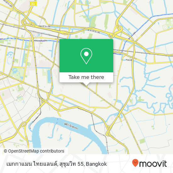 เมกกาแมน ไทยแลนด์, สุขุมวิท 55 map