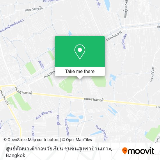 ศูนย์พัฒนาเด็กก่อนวัยเรียน ชุมชนสุเหร่าบ้านเกาะ map