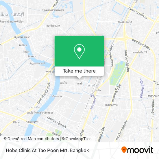 Hobs Clinic At Tao Poon Mrt map