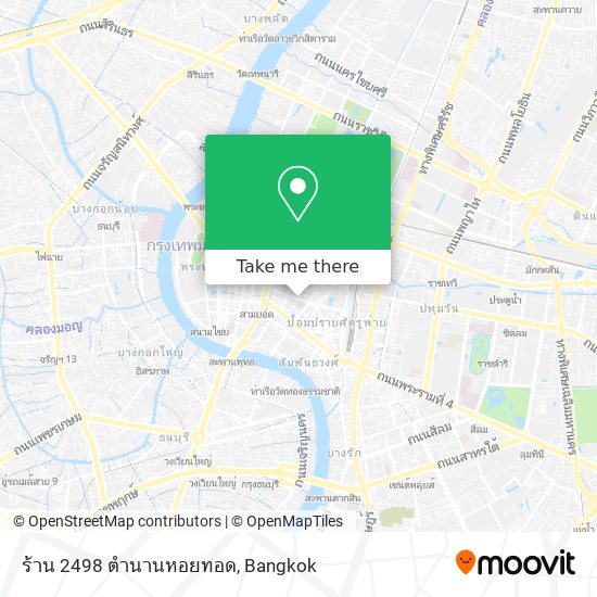 ร้าน 2498 ตำนานหอยทอด map