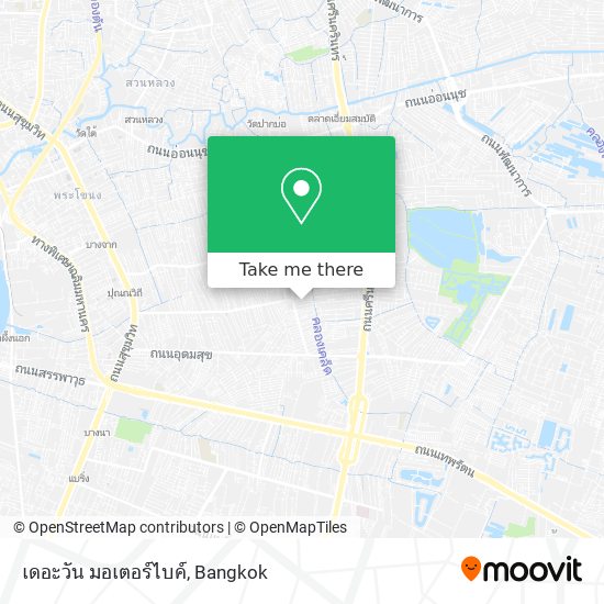 เดอะวัน มอเตอร์ไบค์ map