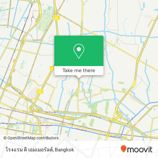 โรงแรม ดิ เอมเมอรัลด์ map