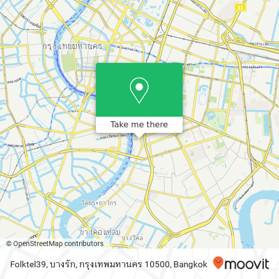 Folktel39, บางรัก, กรุงเทพมหานคร 10500 map
