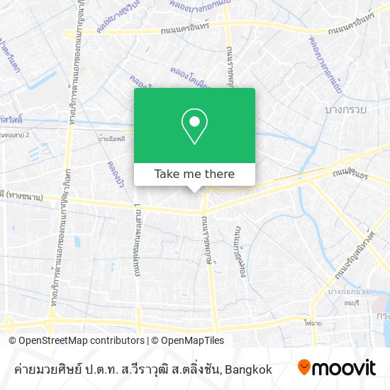 ค่ายมวยศิษย์ ป.ต.ท. ส.วีราวุฒิ ส.ตลิ่งชัน map