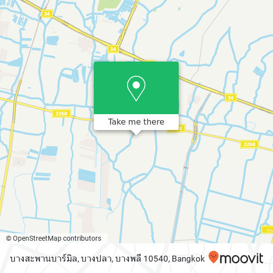 บางสะพานบาร์มิล, บางปลา, บางพลี 10540 map