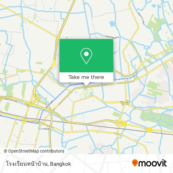 โรงเรียนหน้าบ้าน map