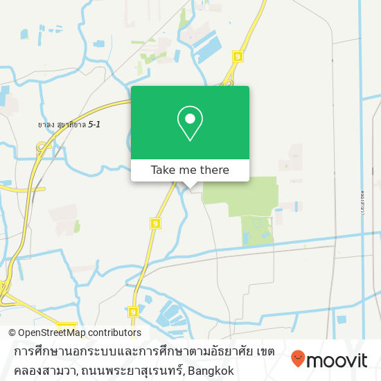 การศึกษานอกระบบและการศึกษาตามอัธยาศัย เขตคลองสามวา, ถนนพระยาสุเรนทร์ map