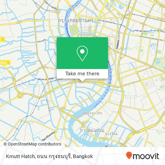 Kmutt Hatch, ถนน กรุงธนบุรี map