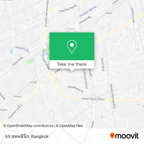 69 สหคลินิก map