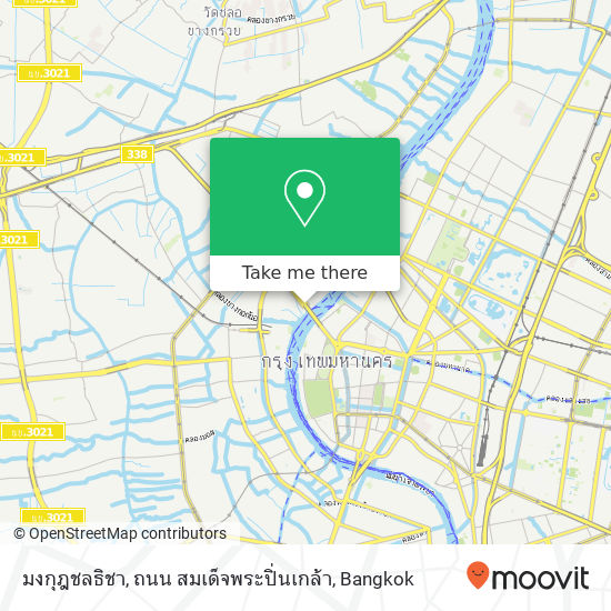 มงกุฎชลธิชา, ถนน สมเด็จพระปิ่นเกล้า map