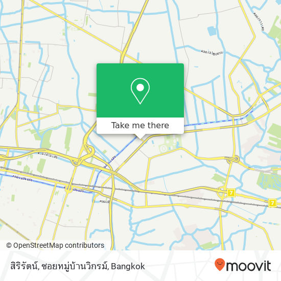 สิริรัตน์, ซอยหมู่บ้านวิกรม์ map