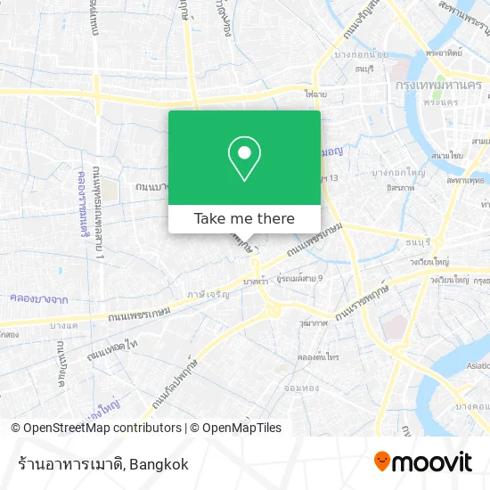 ร้านอาหารเมาดิ map
