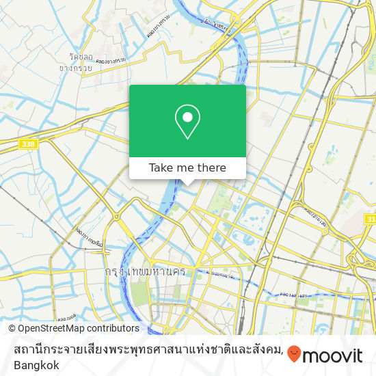 สถานีกระจายเสียงพระพุทธศาสนาแห่งชาติและสังคม map