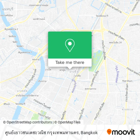 ศูนย์เยาวชนเตชะวณิช กรุงเทพมหานคร map