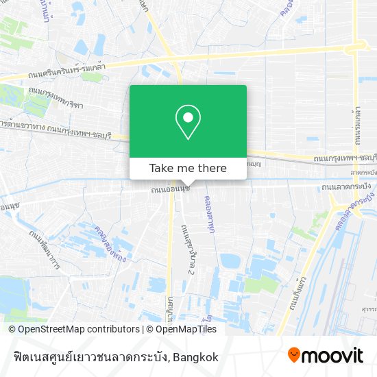 ฟิตเนสศูนย์เยาวชนลาดกระบัง map