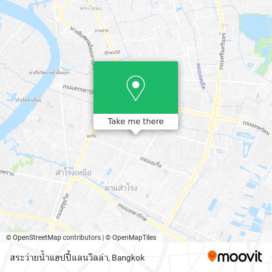 สระว่ายน้ำแฮปปี้แลนวิลล่า map