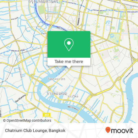 Chatrium Club Lounge map