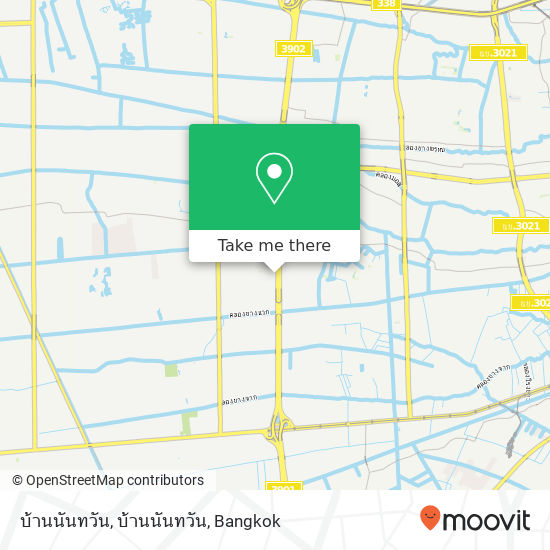 บ้านนันทวัน, บ้านนันทวัน map