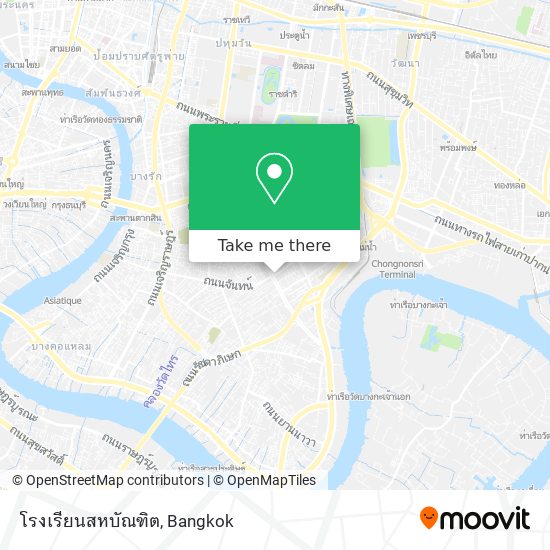 โรงเรียนสหบัณฑิต map