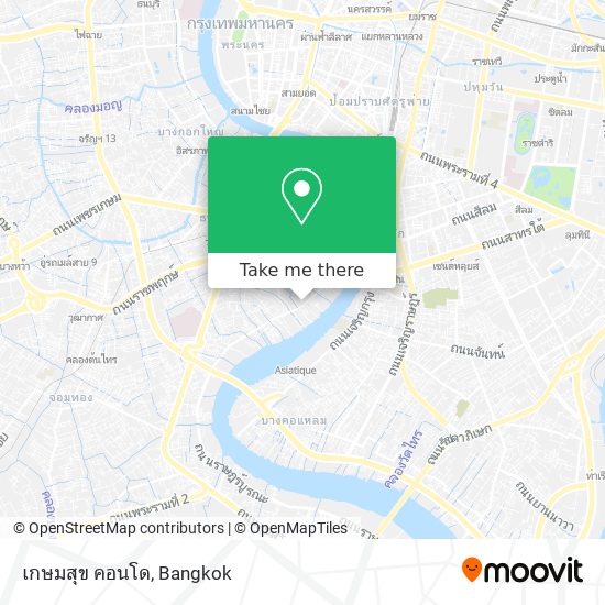 เกษมสุข คอนโด map