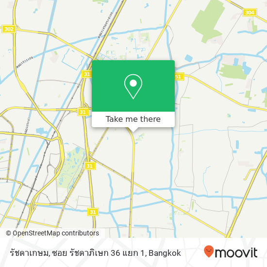 รัชดาเกษม, ซอย รัชดาภิเษก 36 แยก 1 map