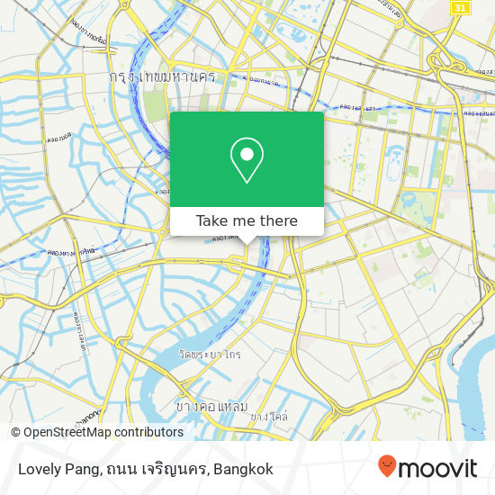 Lovely Pang, ถนน เจริญนคร map