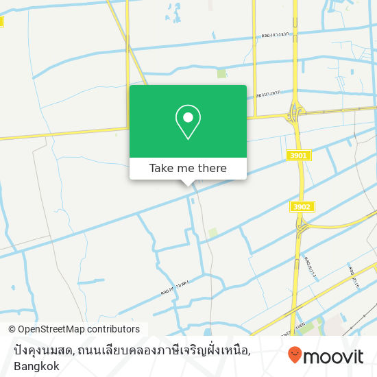 ปังคุงนมสด, ถนนเลียบคลองภาษีเจริญฝั่งเหนือ map