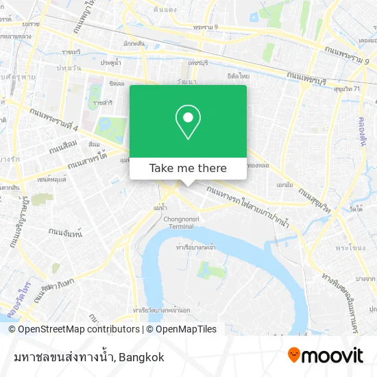 มหาชลขนส่งทางน้ำ map
