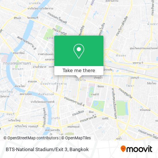 BTS-National Stadium/Exit 3 map