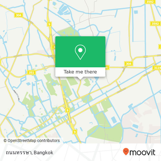 ถนนหรรษา map