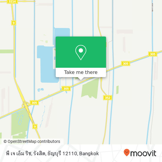 พี เจ เอ็ม ริช, รังสิต, ธัญบุรี 12110 map