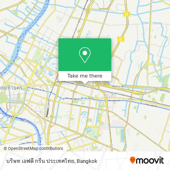 บริษท เอฟดี กรีน ประเทศไทย map