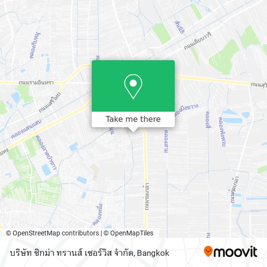 บริษัท ซิกม่า ทรานส์ เซอร์วิส จำกัด map