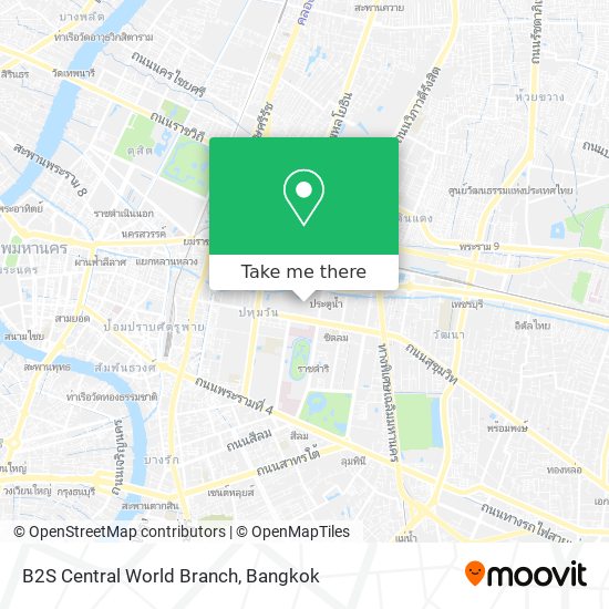B2S Central World Branch map