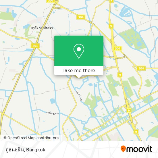 อู่ธนะสิน map