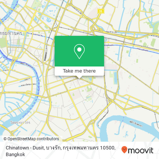 Chinatown - Dusit, บางรัก, กรุงเทพมหานคร 10500 map
