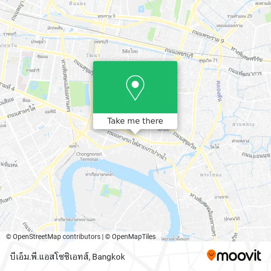 บีเอ็ม.พี.แอสโซซิเอทส์ map
