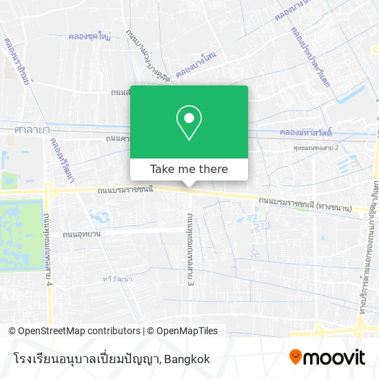 โรงเรียนอนุบาลเปี่ยมปัญญา map