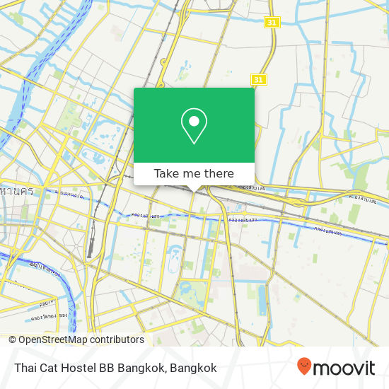Thai Cat Hostel BB Bangkok map