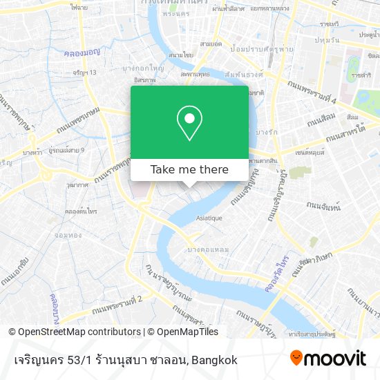 เจริญนคร 53/1 ร้านนุสบา ซาลอน map