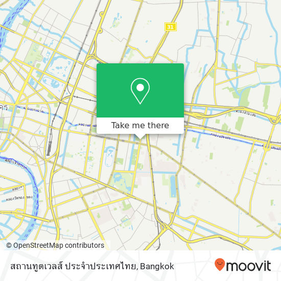 สถานทูตเวลส์ ประจำประเทศไทย map