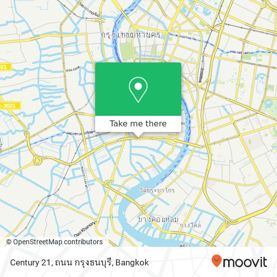 Century 21, ถนน กรุงธนบุรี map