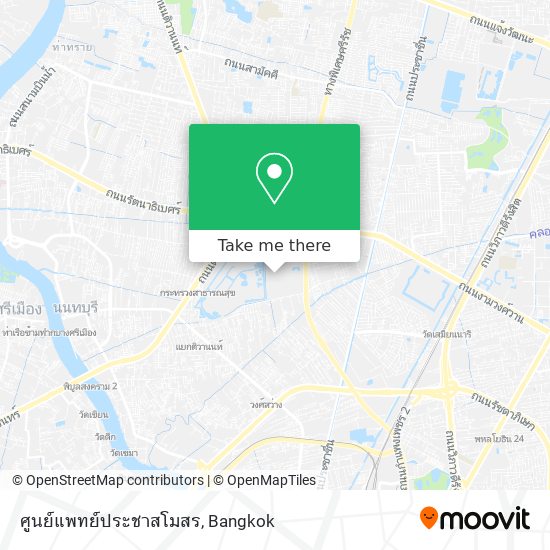 ศูนย์แพทย์ประชาสโมสร map