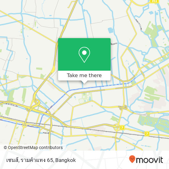 เซนส์, รามคำแหง 65 map