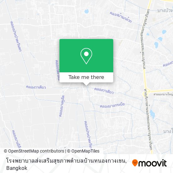 โรงพยาบาลส่งเสริมสุขภาพตำบลบ้านหนองกางเขน map