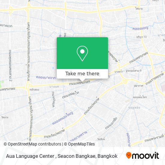 Aua Language Center , Seacon Bangkae map