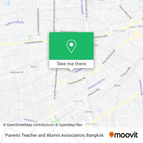 Parents Teacher and Alumni Association map